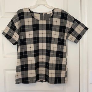Roolee checked blouse